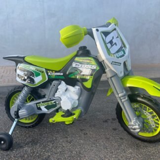 MOTO CROSS FEBER 6V VERDE - FE12223